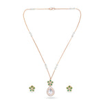 Load image into Gallery viewer, Panna Phool Drop Set
