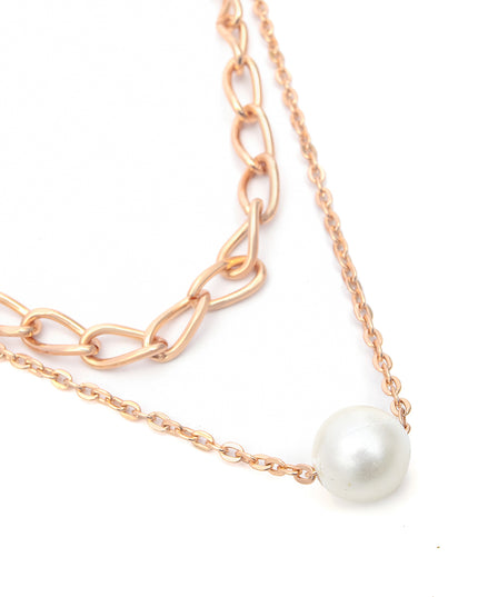 Noor Rose Drop Necklace