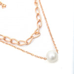 Load image into Gallery viewer, Noor Rose Drop Necklace
