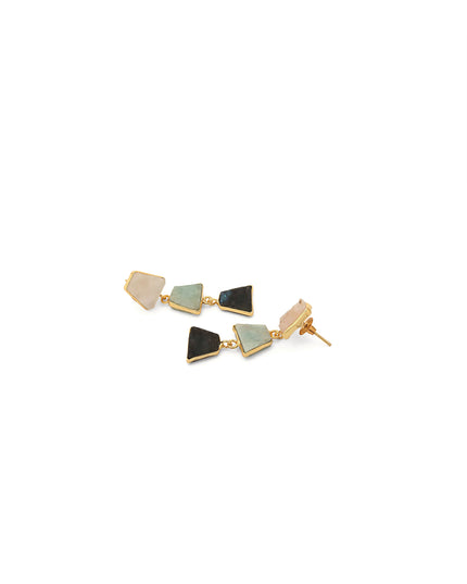 Crag Aurora Stone Layered Necklace Set