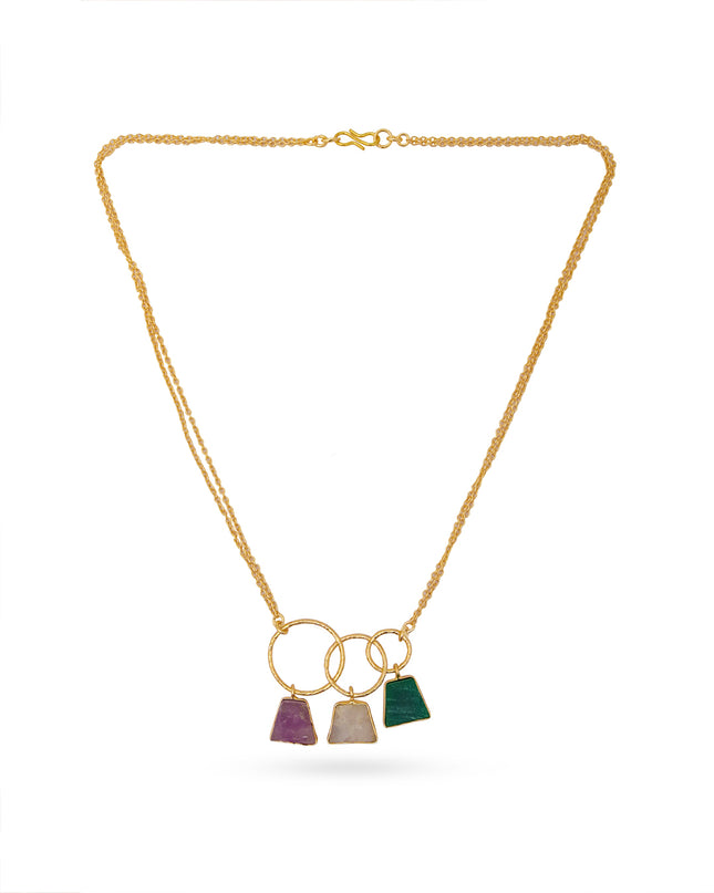 Crag Mystic Stone Drop Necklace Set
