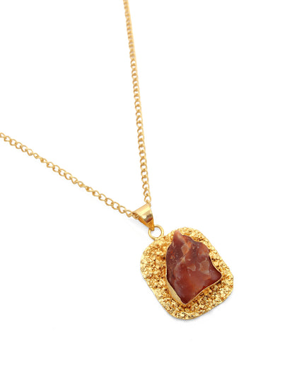 Mini Jewels Rustic Glow Stone Pendant