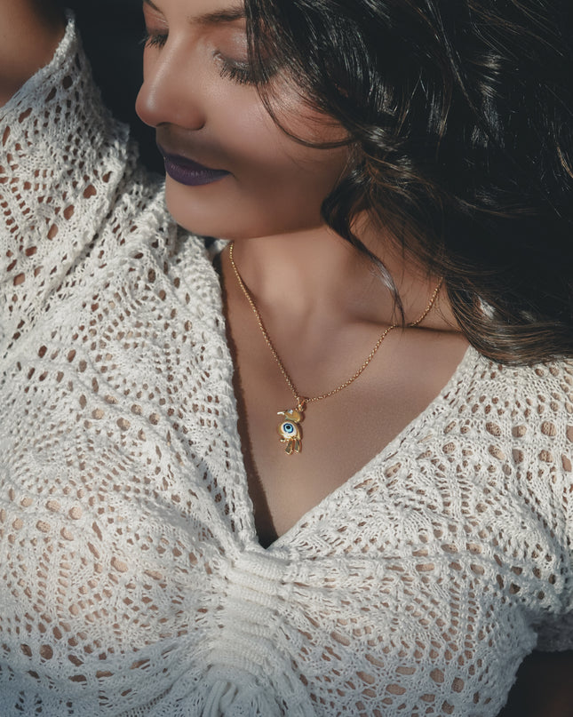 Neel Drishti Nazarbattu Pendant