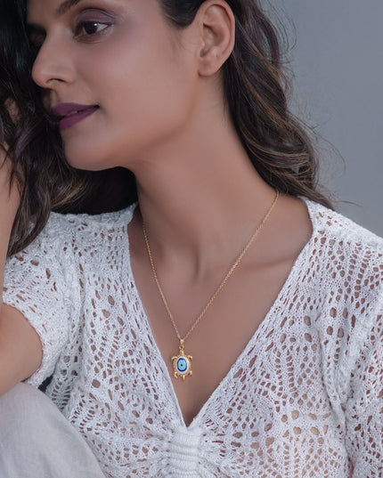 Kurma Raksha Nazarbattu Pendant