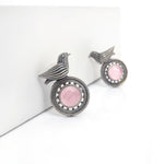 Load image into Gallery viewer, Gulabi Pakshi Studs
