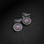 Load image into Gallery viewer, Gulabi Pakshi Studs
