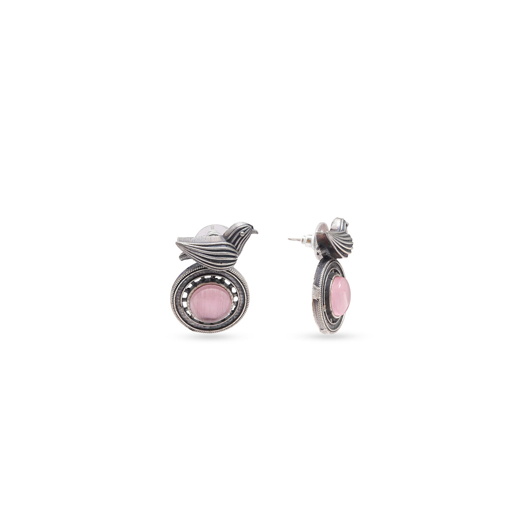 Gulabi Pakshi Studs