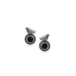 Load image into Gallery viewer, Kaala Pakshi Studs
