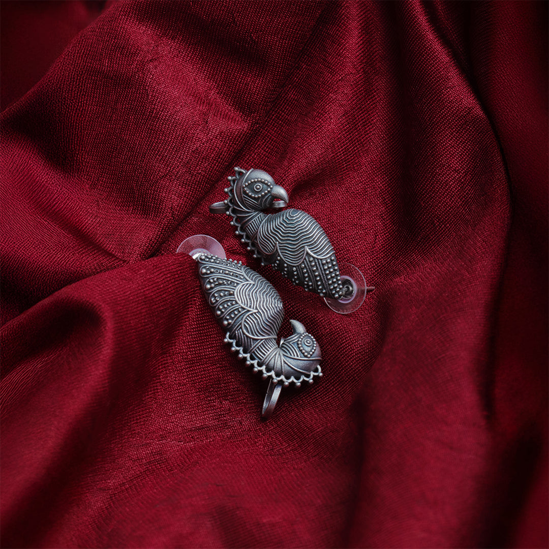Jungle Parrot Studs