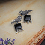 Load image into Gallery viewer, Morni Dusk Earrings (Black)
