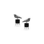 Load image into Gallery viewer, Morni Dusk Earrings (Black)
