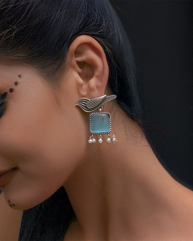 Morni Sky Earrings (Blue)