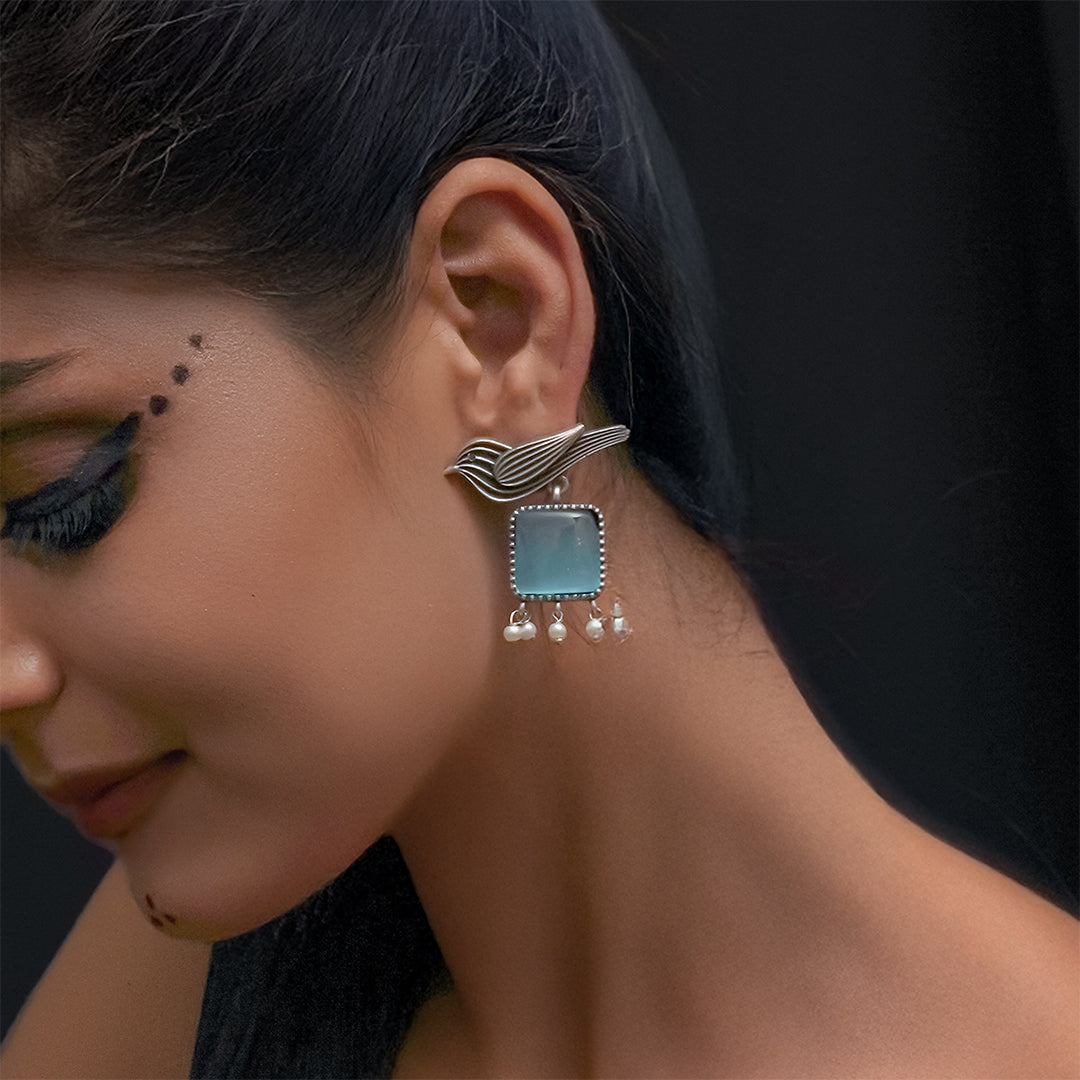 Morni Sky Earrings (Blue)