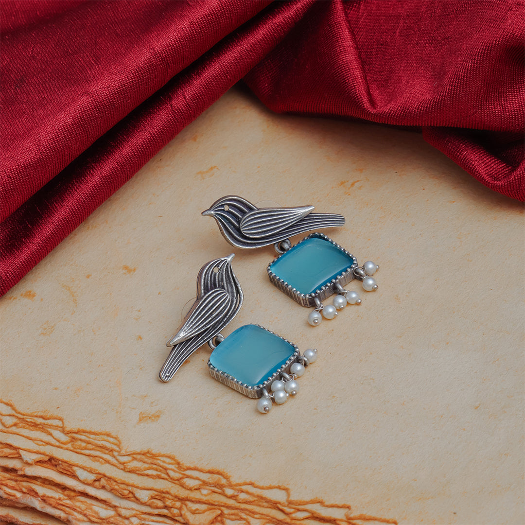 Morni Sky Earrings (Blue)
