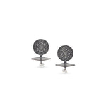Load image into Gallery viewer, Damaru Medallion Studs
