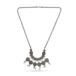 Load image into Gallery viewer, Chandrika Manjari Set (Necklace + Earrings)
