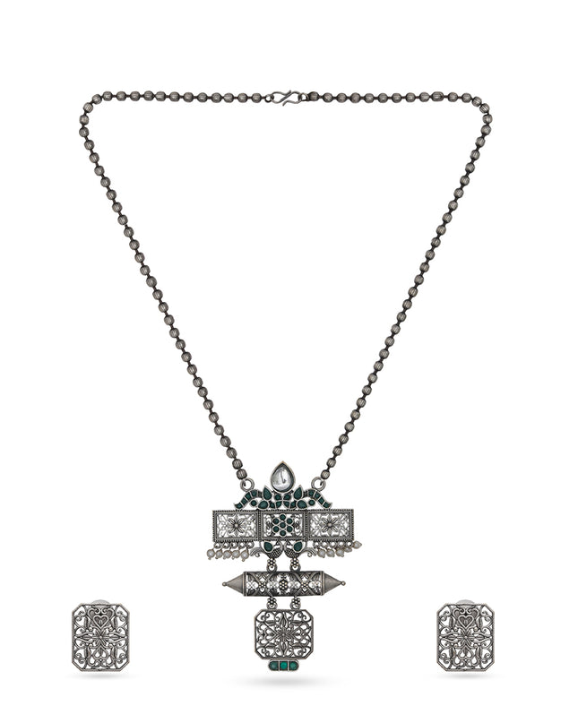 Ayodhya Heritage Set – Green