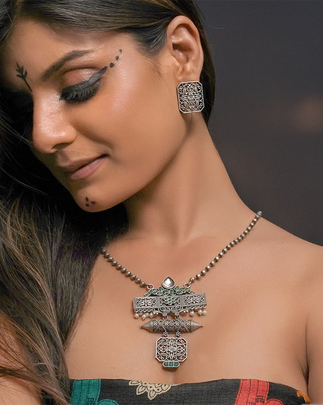 Ayodhya Heritage Set – Green