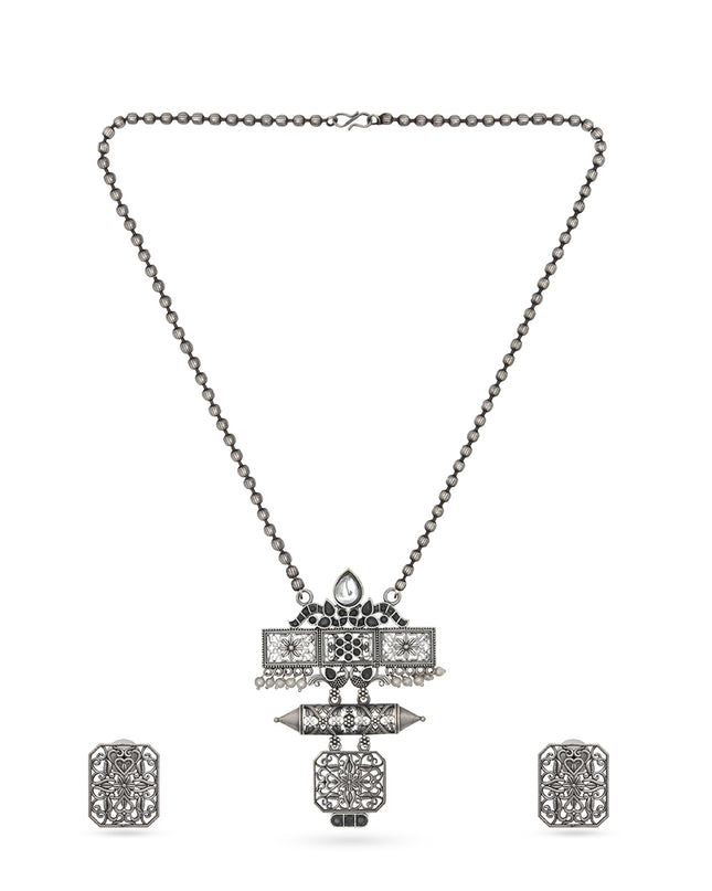 Ayodhya Heritage Set – White