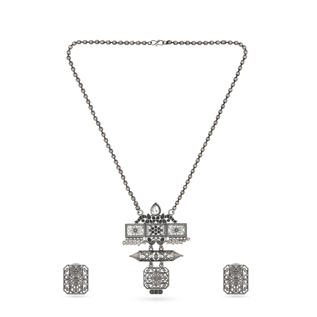 Ayodhya Heritage Set – White