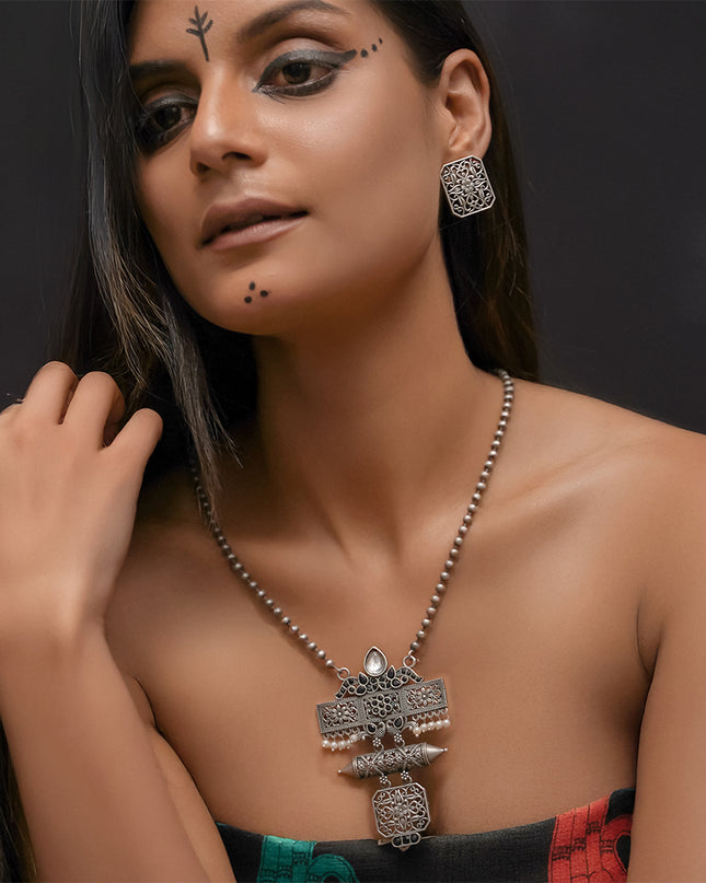 Ayodhya Heritage Set – White