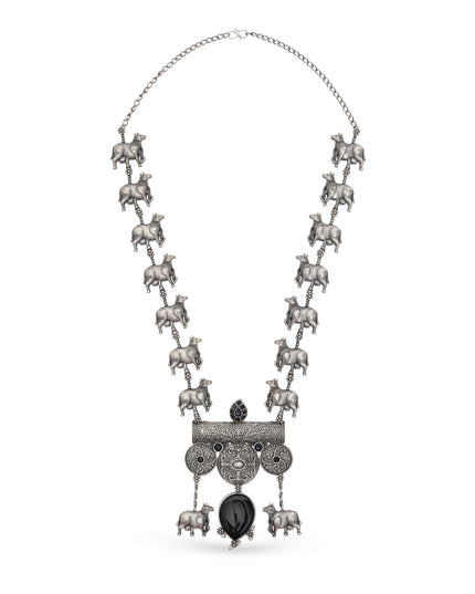Midnight Cowbell Heritage Necklace Set