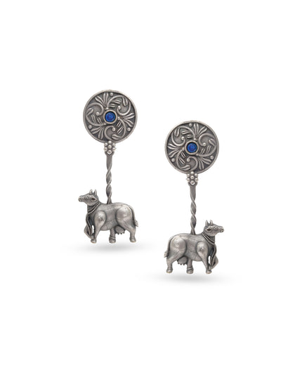 Sapphire Cowbell Heritage Necklace Set