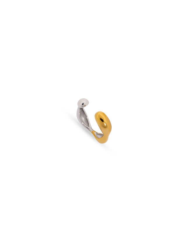 Fluid Twist Open Ring