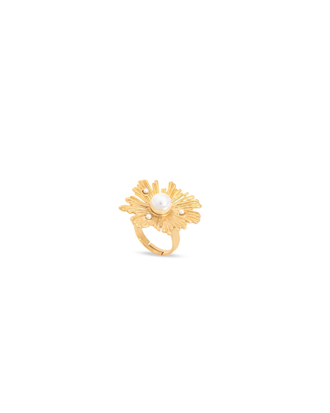 Blossom Pearl Statement Ring