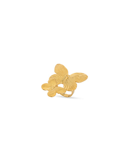 Twin Butterfly Ring