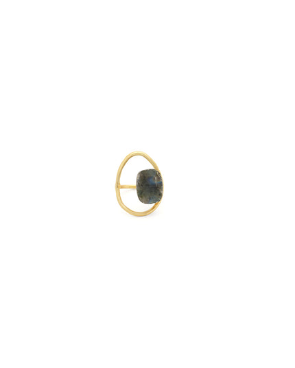 Crag Raw Stone Statement Ring