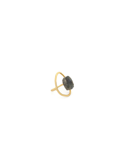 Crag Raw Stone Statement Ring
