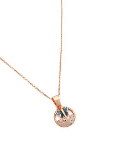 Titlee Butterfly Charm Pendant Set