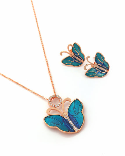 Ocean Bloom Butterfly Set