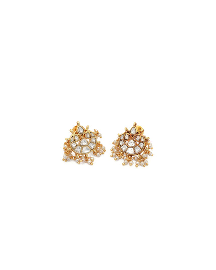 Kundan Pearl Necklace Set