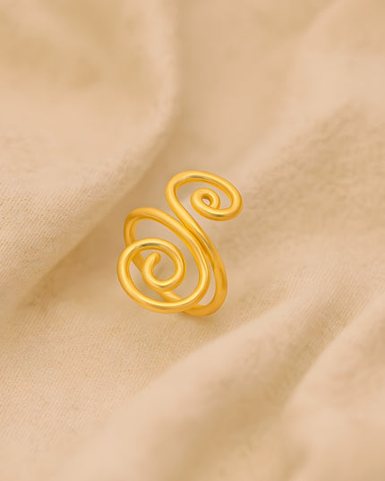 Swirl Muse Ring