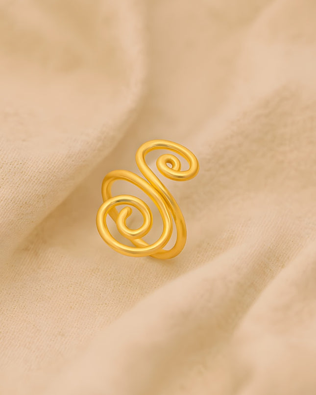Swirl Muse Ring